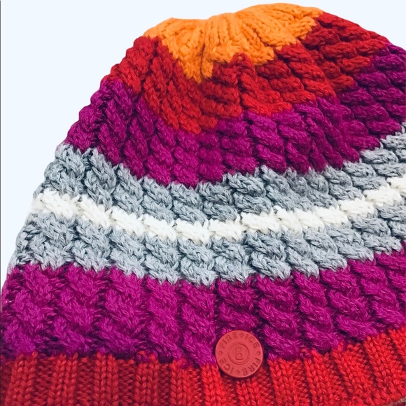 BOGNER - Fire + Ice Strip Knit Beanie Hat - Picture 15 of 16